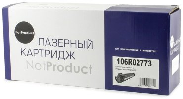 Картриджи NetProduct 106R02773 черный