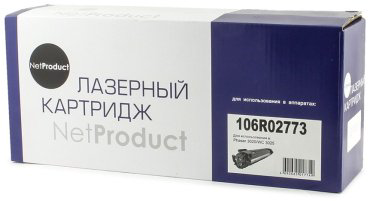 Картриджи NetProduct 106R02773 черный