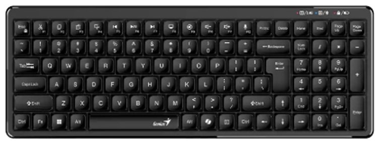 Клавиатура Genius LuxeMate Q7100BT черный - ForteMarket Клавиатура Genius LuxeMate Q7100BT черный купить,8984