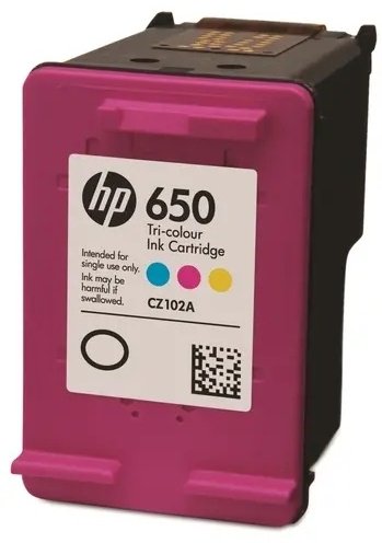 Картриджи HP 650 CZ102AE многоцветный купить,NaN