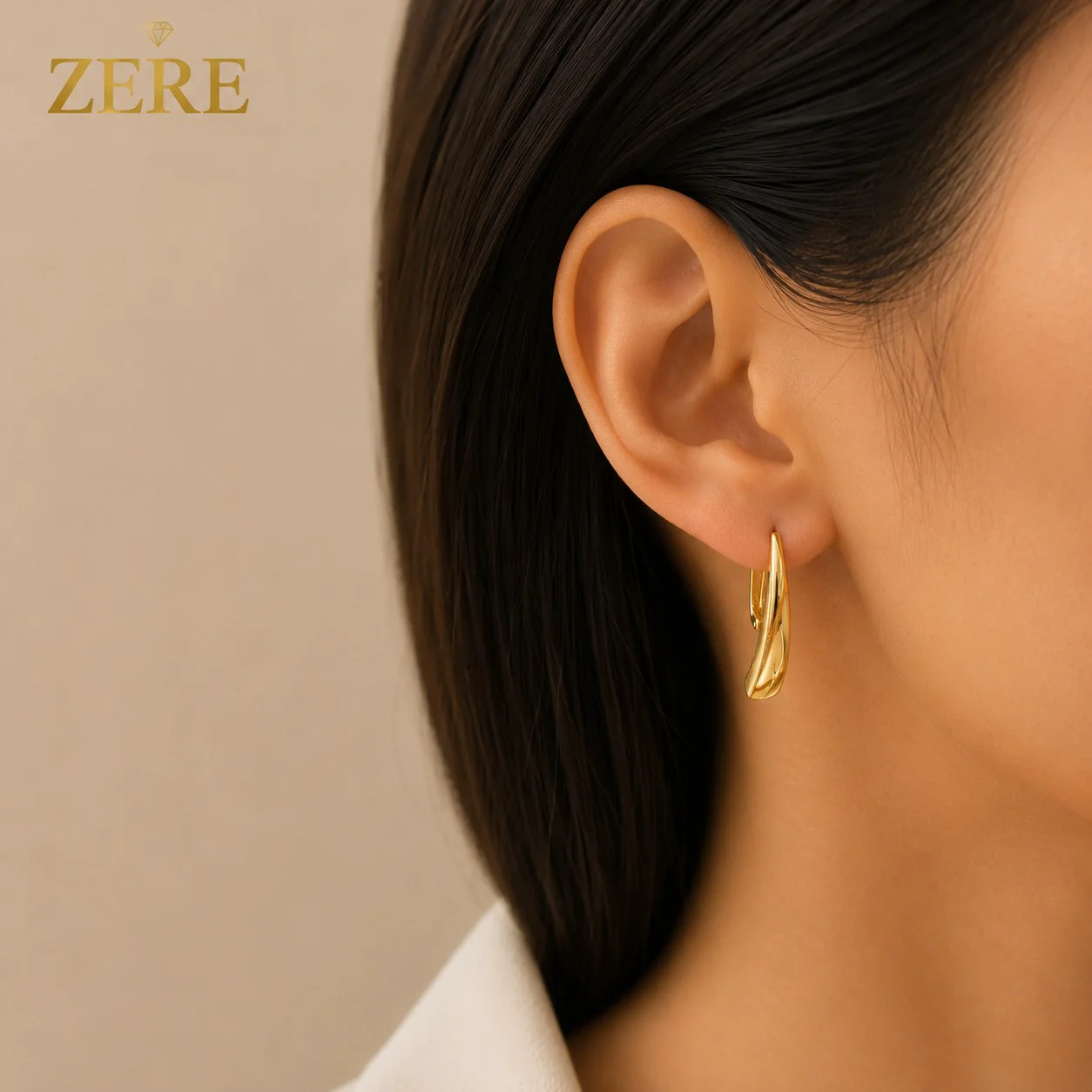 Серьги Zere ZR240705 жёлтое золото 4.08гр - ForteMarket Серьги Zere ZR240705 жёлтое золото 4.08гр купить,339800