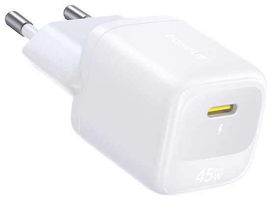 Зарядное устройство Baseus FN22 1C 45W EU USB Type-C 45 Вт белый купить,NaN