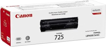 Картриджи Canon 725 черный