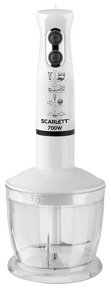 Блендер погружной Scarlett SC-HB42M33 белый