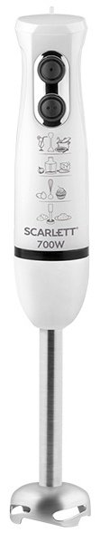 Блендер погружной Scarlett SC-HB42M33 белый