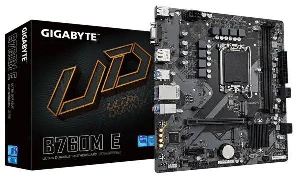 Материнская плата GIGABYTE B760M-E DDR5 купить,NaN