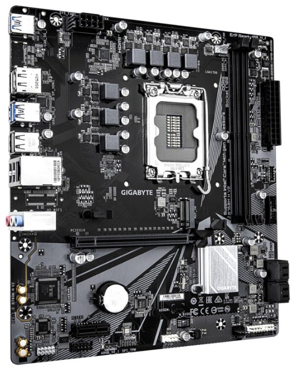 Материнская плата GIGABYTE B760M H V2 купить,NaN