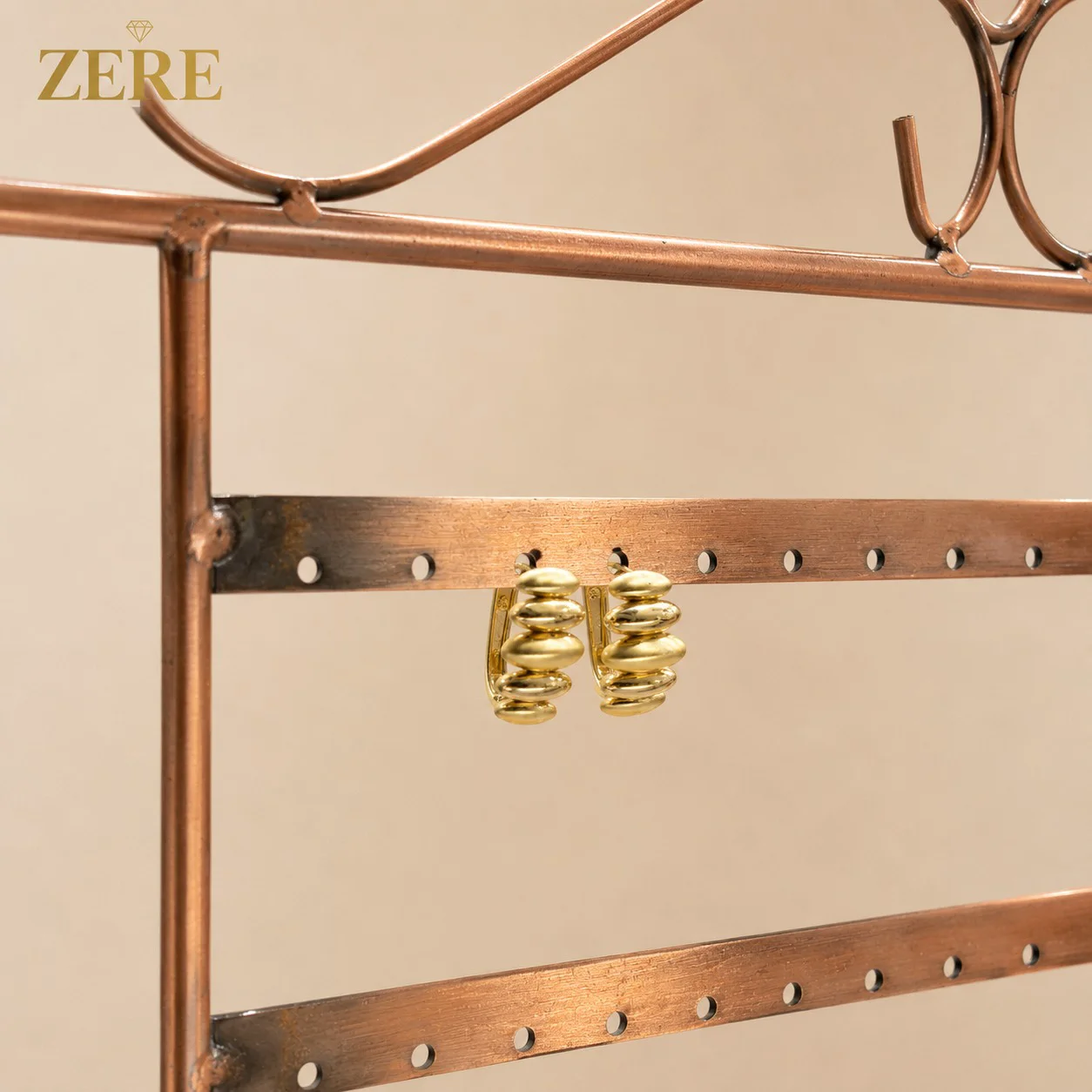 Серьги Zere ZR240703 жёлтое золото 2.75гр  купить,226750