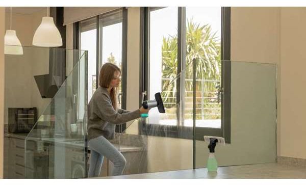 Стеклоочиститель Cecotec Conga Rockstar 3700 Glass черный, серебристый