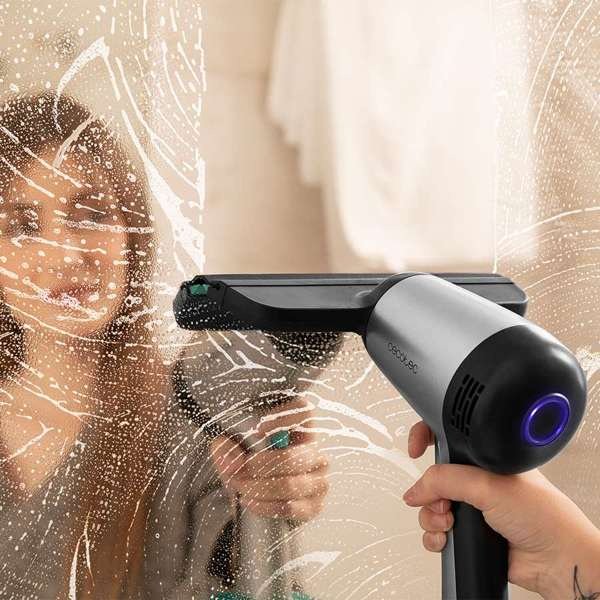 Стеклоочиститель Cecotec Conga Rockstar 3700 Glass черный, серебристый