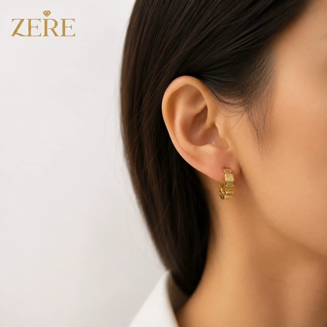 Cерьги Zere ZR240701 жёлтое золото 3.06 гр - ForteMarket Cерьги Zere ZR240701 жёлтое золото 3.06 гр купить,253100