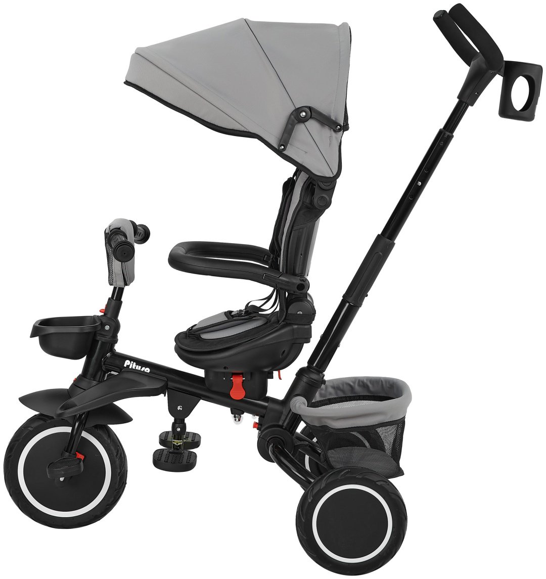 Трёхколёсный велосипед Pituso Elite Plus JY-T05Plus-25-Grey серый