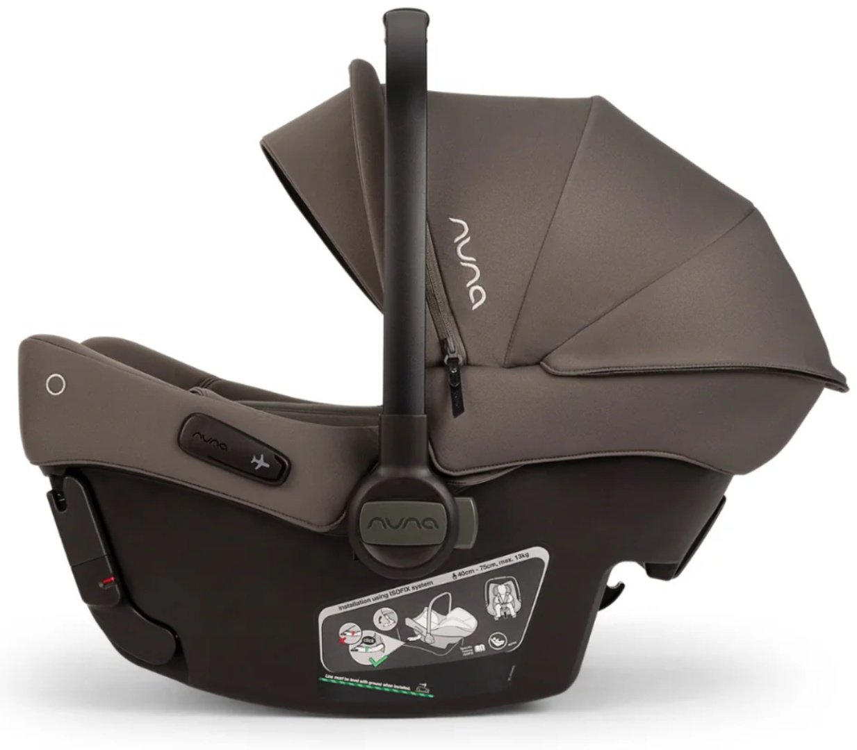 Nuna Pipa Urbn Thunder 0+ (до 13 кг) серый