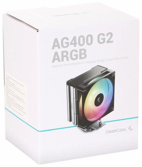Кулер для процессора Deepcool AG400 G2 ARGB R-AG400-BKAMMG2-G купить,10540