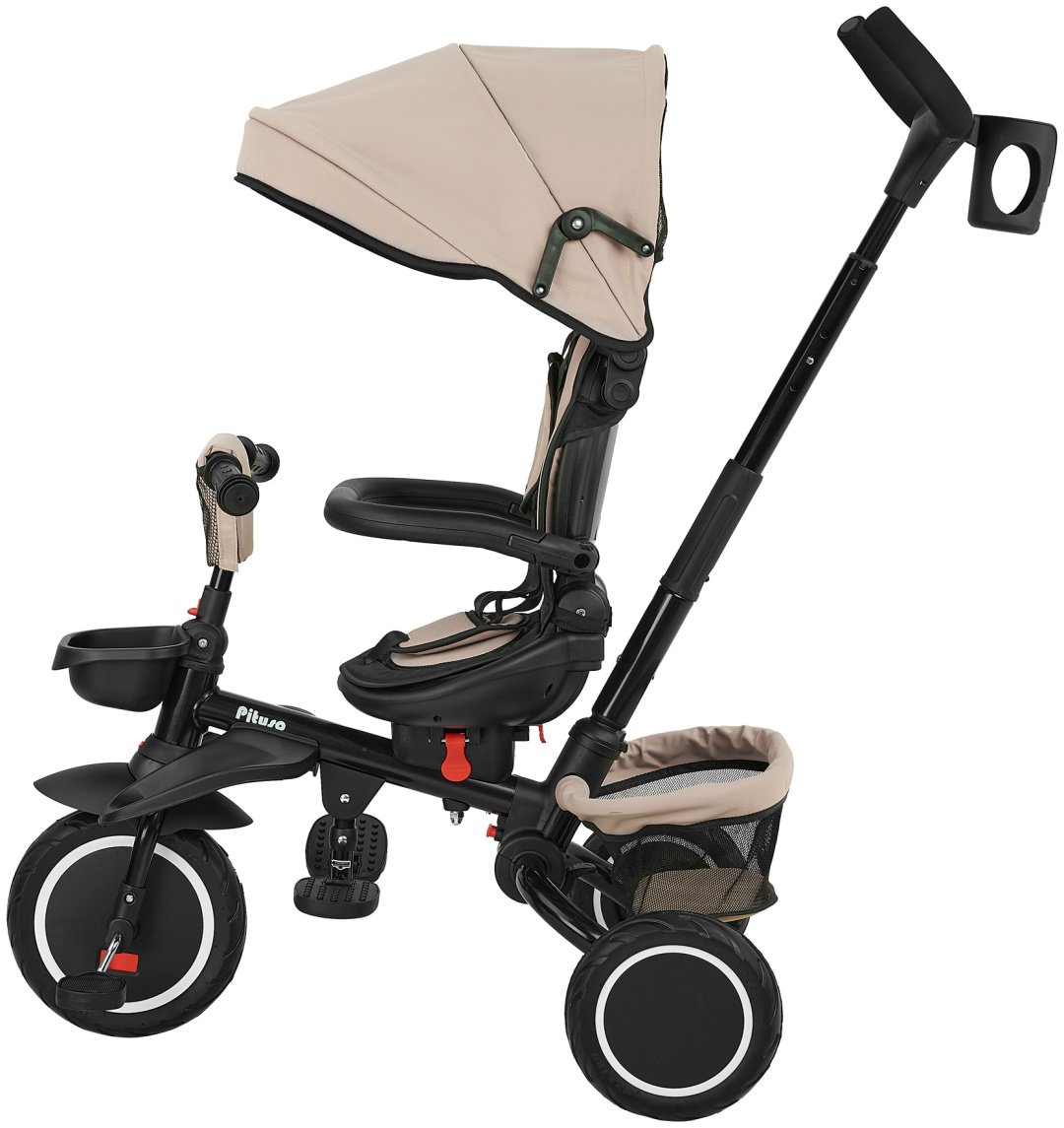 Трёхколёсный велосипед Pituso Elite Plus JY-T05Plus-25-Beige бежевый