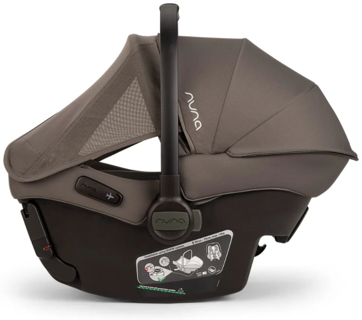 Nuna Pipa Urbn Thunder 0+ (до 13 кг) серый