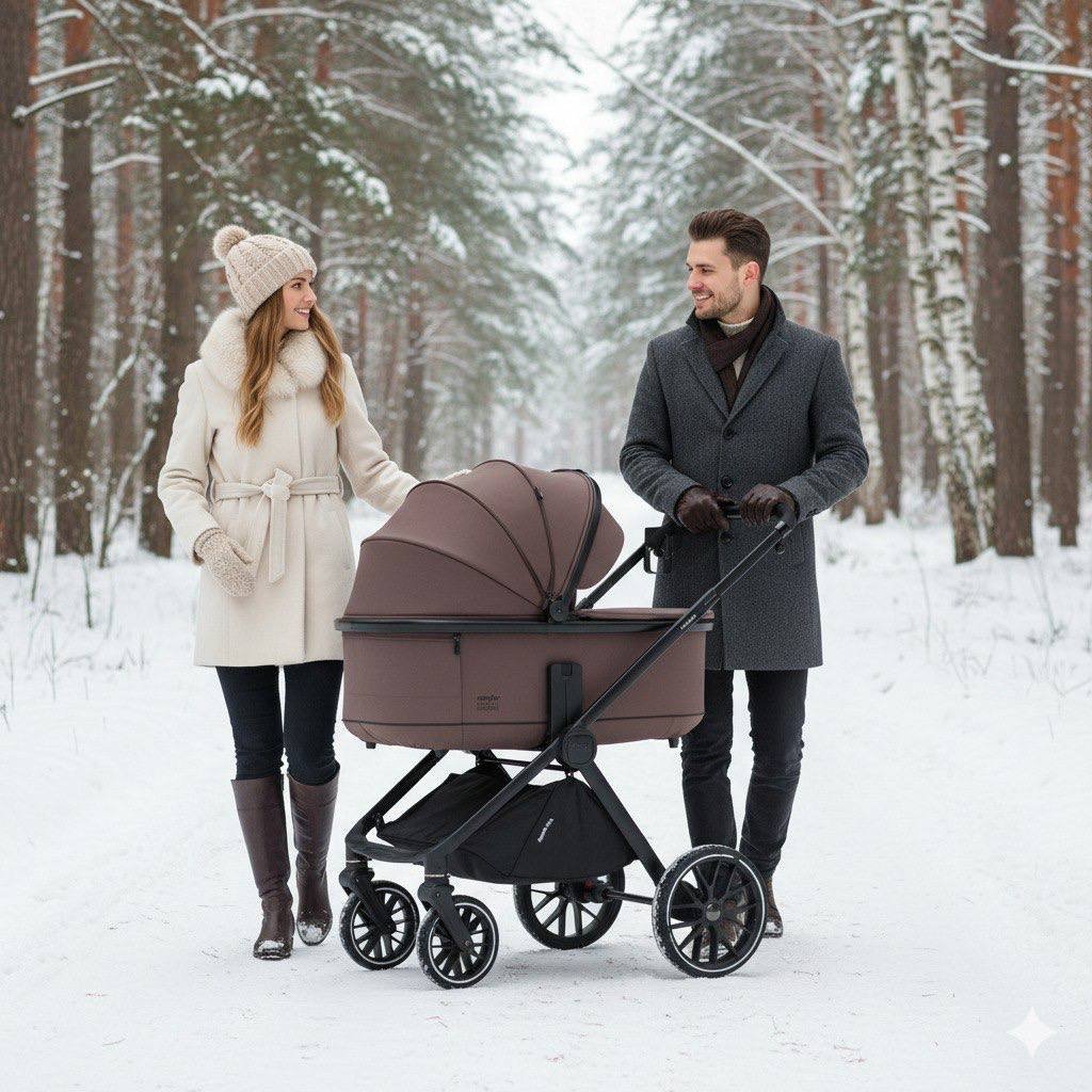 Коляска универсальная 2 в 1 Pituso Mayla Plus MPLS/555-Devine Cocoa, коричневый - ForteMarket Коляска универсальная 2 в 1 Pituso Mayla Plus MPLS/555-Devine Cocoa, коричневый купить,273500