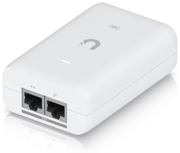 Ubiquiti PoE инжектор UACC-PoE+-2.5G 1 шт, пластик