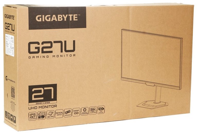 Монитор 27" GIGABYTE G27U EK/20VM0-G27UBT-1EKR черный купить,NaN