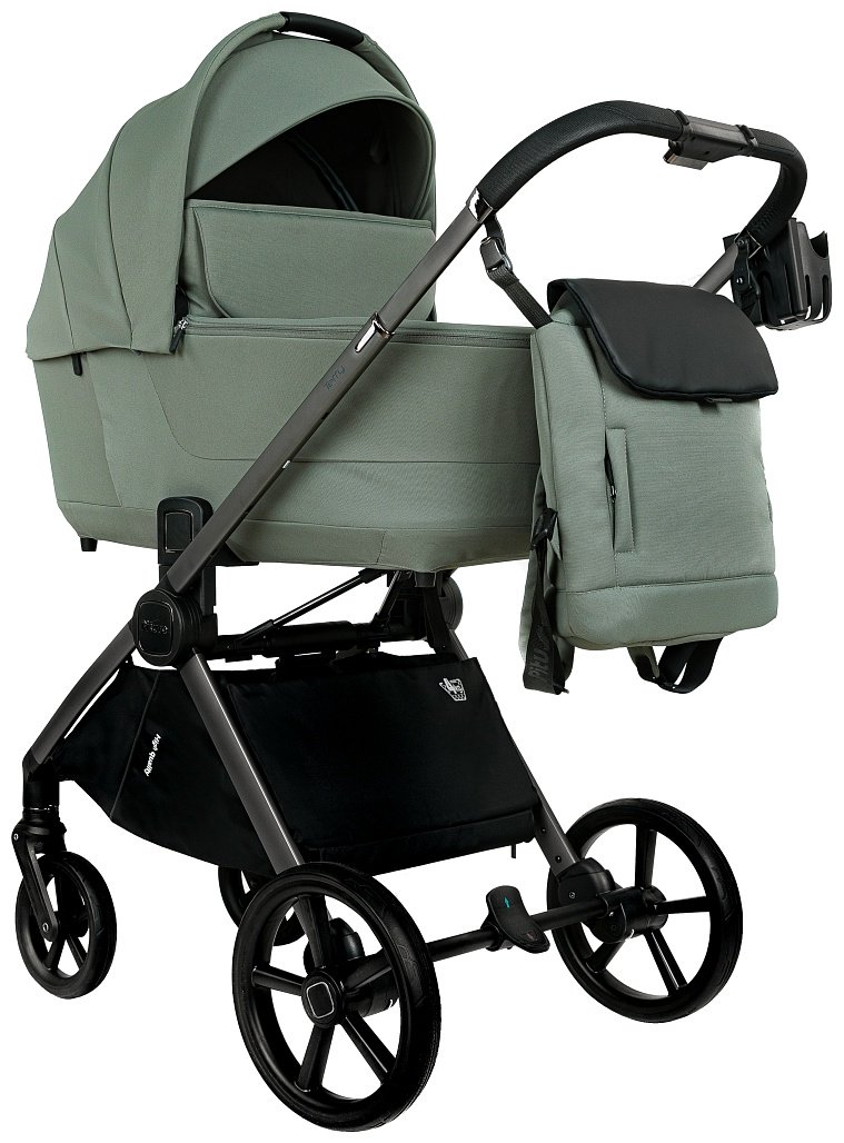 Коляска универсальная 2 в 1 Pituso Teffy TFY/999/Sage Green, оливковый