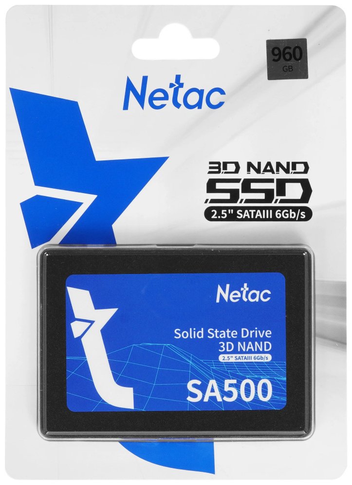 SSD Netac NT01SA500-960-S3X 960 Гб
