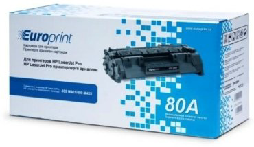 Картриджи Europrint CF280A черный
