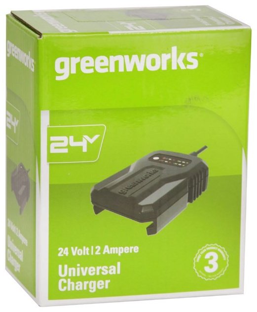 Зарядное устройство Greenworks G24UC2/2946207RU 1 шт купить,NaN
