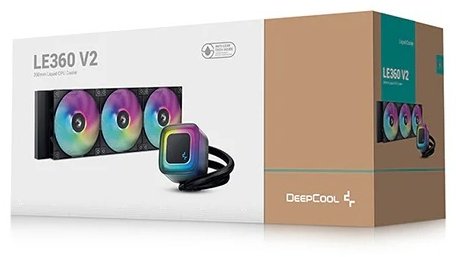 Система охлаждения Deepcool LE360 V2 черный купить,NaN