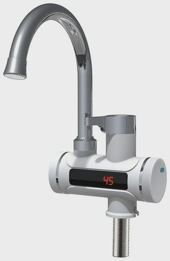 Кран-водонагреватель Aqua BEF-009C White