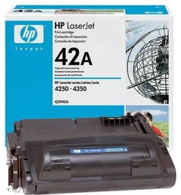Картриджи HP Q5942A черный