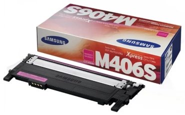 Картриджи Samsung CLT-M406S пурпурный