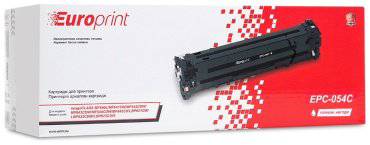 Картриджи Europrint EPC-054C голубой (cyan)