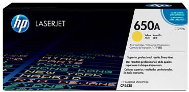 Картриджи HP 650A CE272A желтый (yellow)
