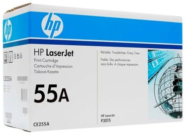 Картриджи HP 55A CE255A черный - ForteMarket Картриджи HP 55A CE255A черный купить,132193