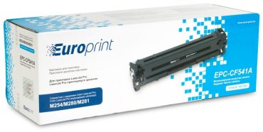 Картриджи Europrint EPC-CF541A голубой
