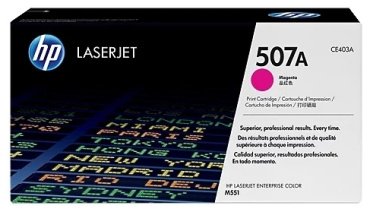Картриджи HP 507A CE403A пурпурный (magenta)