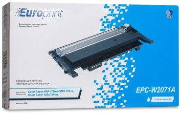 Картриджи Europrint EPC-W2071A голубой