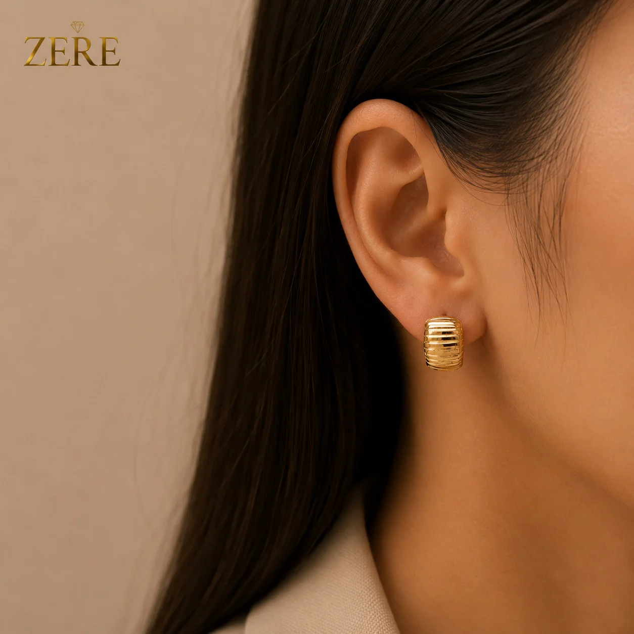 Серьги Zere ZR240712 красное золото 1.61гр - ForteMarket Серьги Zere ZR240712 красное золото 1.61гр купить,129850