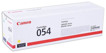 Картриджи Canon 054Y желтый