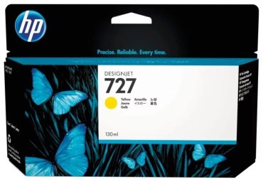 Картриджи HP 727 B3P21A желтый (yellow)