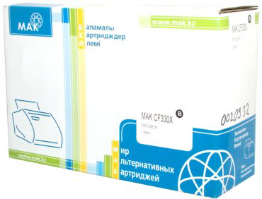 Картриджи МАК CF330X (0020932) черный купить,NaN