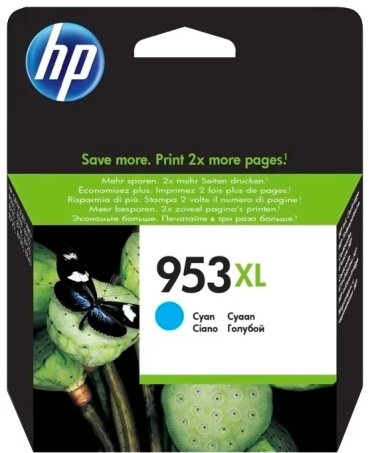 Картриджи HP F6U16AE голубой купить,NaN