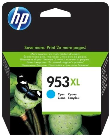 Картриджи HP F6U16AE голубой купить,NaN