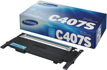 Картриджи Samsung CLT-C407S голубой
