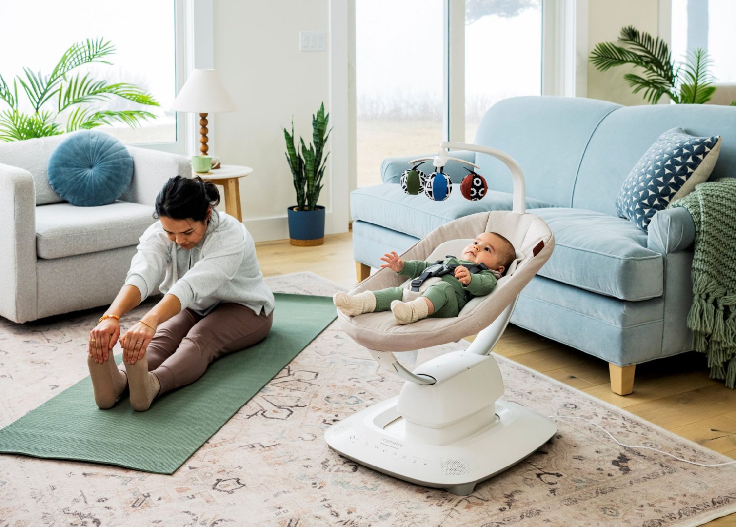 Качеля UppaBaby 2001-MRO-EU-CAM зеленый