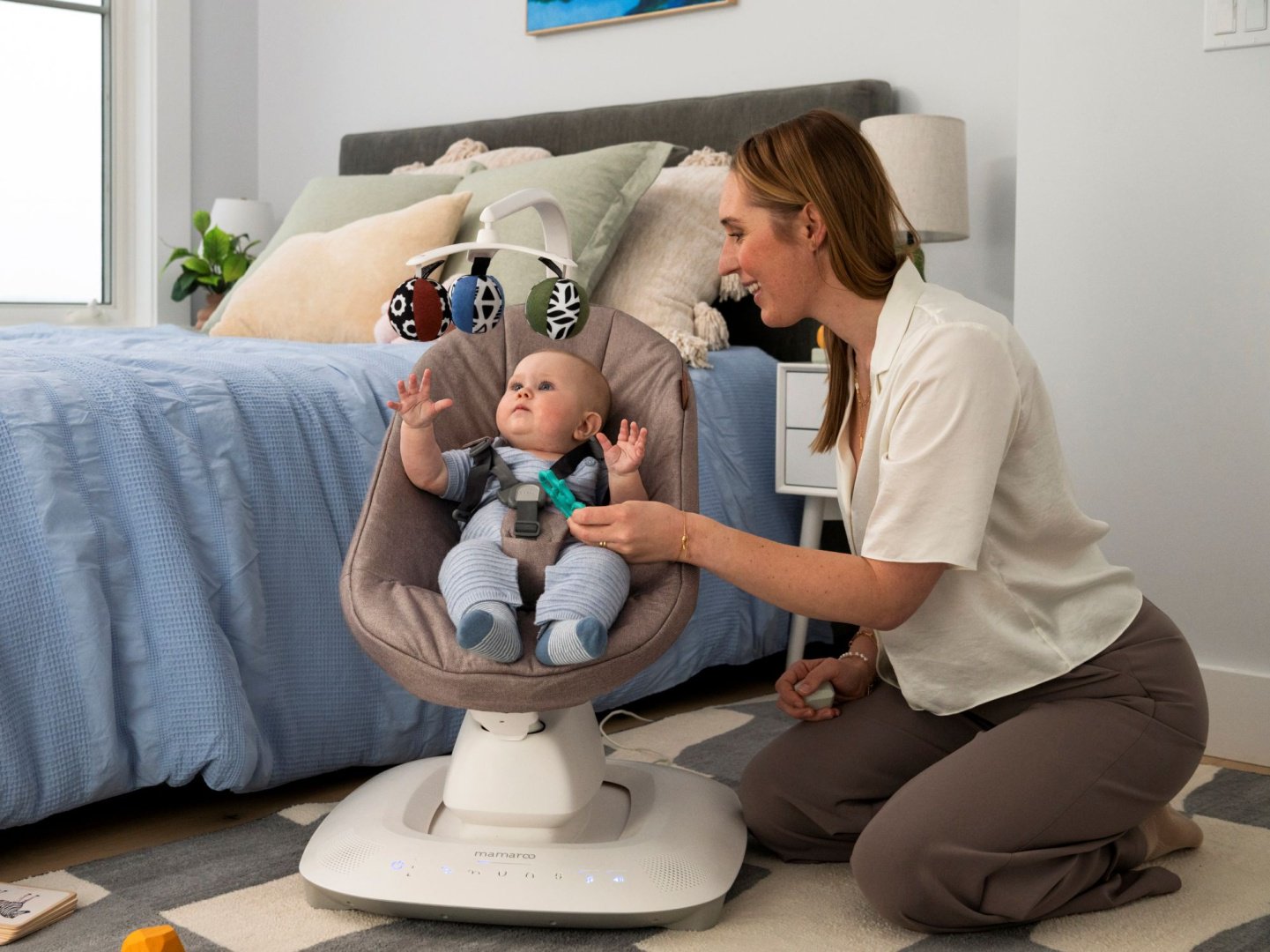 Качеля UppaBaby 2001-MRO-EU-CAM зеленый купить,159990