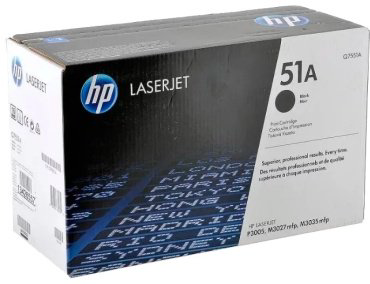 Картриджи HP 51A Q7551A черный