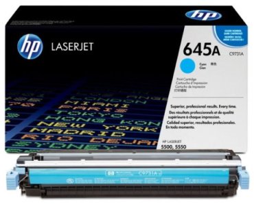 Картриджи HP C9731A голубой (cyan)
