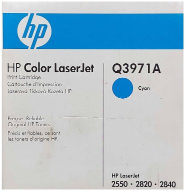 Картриджи HP Q3971A голубой (cyan)