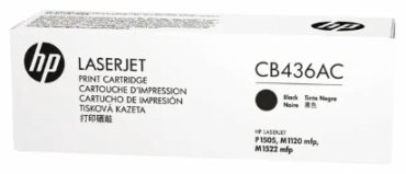 Картриджи HP CB436AC черный